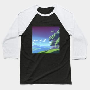 luscious planet earth with no pollution Baseball T-Shirt